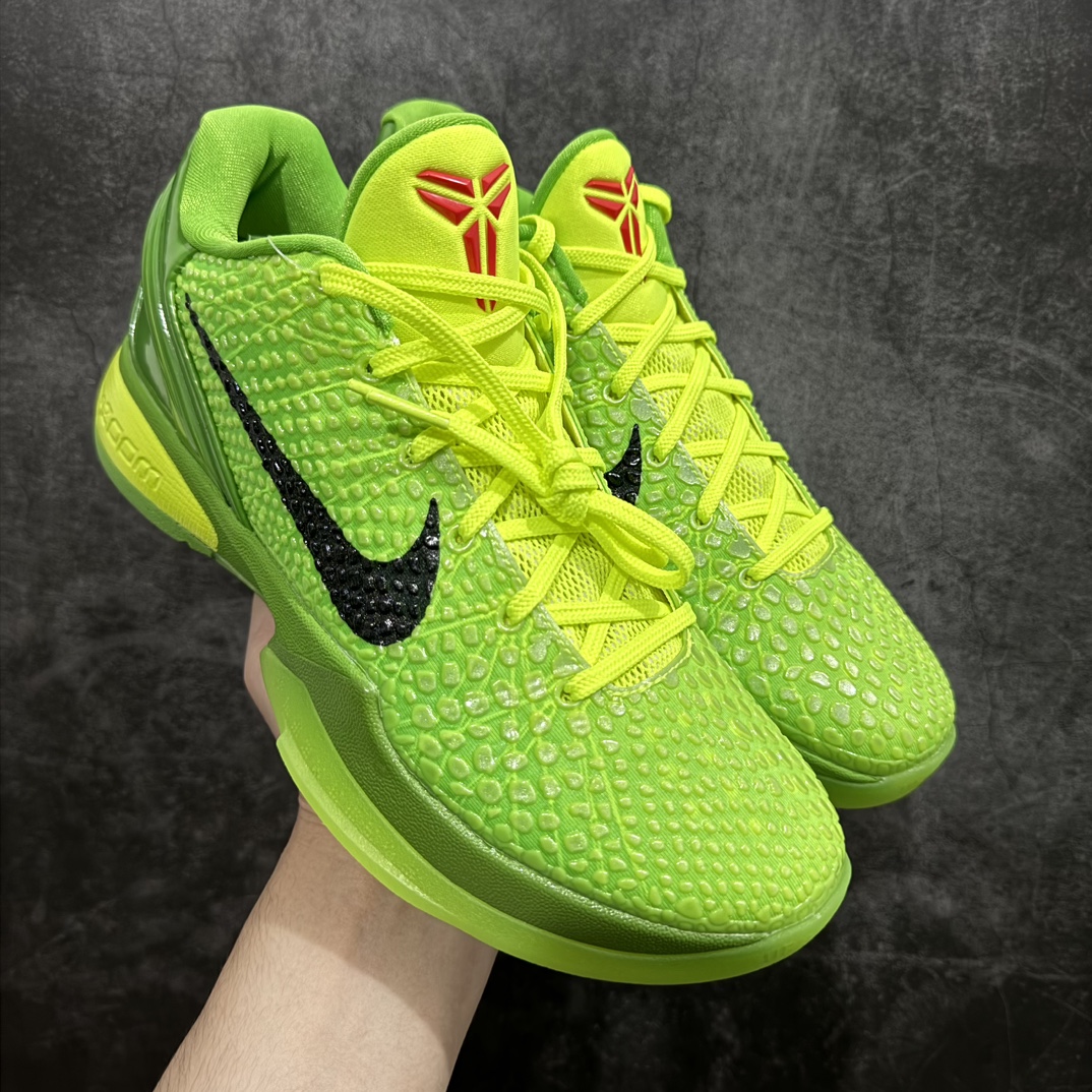 【纯原M版】 Nike Zoom Kobe 6 Protro \”Green Apple\” 科比6 青蜂侠 减震防滑耐磨 低帮  Air Zoom 实战篮球鞋 荧光绿  货号：CW2190-300nn这种品质和价格 简直毫无人性n完全碾压灭世 S2等一众代号版本nn高端零售 外贸专供品质 原鞋原数据纸板开发 实战配置直接拉满原档数据3D打印 鞋面细节匹配原版全身鞋材卡料色独家定制 真实底模最大48.5n三天1色 陆续出货 M#版 全系列篮球鞋支持一个月实战（断底 开胶等问题）无条件包换 ！ 拿质量说话。 天花板的品质 理智的价格 拒绝炒作中间商。欢迎对比450-550所有货n 尺码：40 40.5 41 42 42.5 43 44 44.5 45 46 47.5 48.5   编码：GQ350380-莆田鞋批发中心