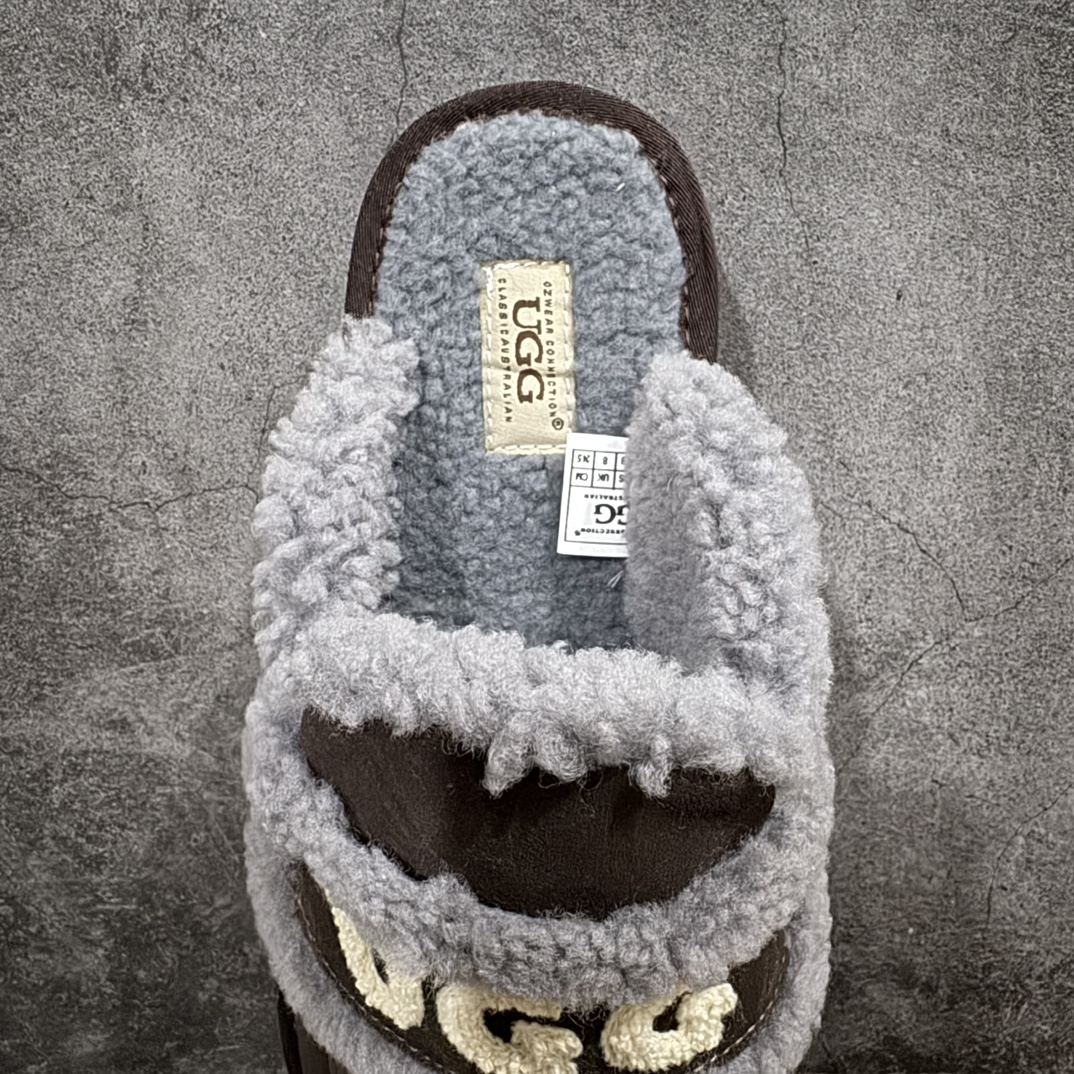 图片[8]-【广东纯原版本】秋冬新款,美国轻奢品牌🐑UGG W Classic Coquette Clog Slipper  II 科凯特2.0系列时尚居家穆勒风包头舒适保暖露跟半拖鞋n广东原产n升级原楦原纸版开发版型n采用TPU模压定型翻毛皮鞋面材质n内嵌人造卷曲羊毛毛绒里衬和鞋垫,保暖锁热n选用17毫米UGGPURE™ 植入式羊毛里衬与可拆卸的UGGPURE™ 植入式羊毛鞋垫 Treadlite轻翼科技外底-优质的防滑,耐磨性,和良好的弹性nn休闲系列作为本季主力系列，轻盈耐磨的橡胶大底，让穿着的舒适性提升 品名：Classic Coquette Clog Slipper  II 科凯特2.0系列鞋面：翻毛皮革/织物 货号：OB938 尺码：35-40 编码：PS330350-莆田鞋批发中心