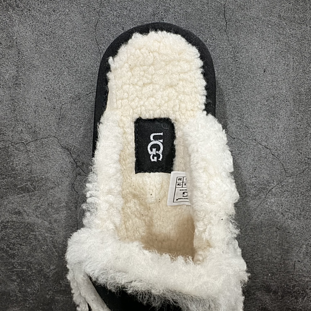 图片[8]-【广东纯原版本】秋冬新款,美国轻奢品牌🐑UGG W Classic Coquette Clog Slipper  II 科凯特2.0系列时尚居家穆勒风包头舒适保暖露跟半拖鞋n广东原产n升级原楦原纸版开发版型n采用TPU模压定型翻毛皮鞋面材质n内嵌人造卷曲羊毛毛绒里衬和鞋垫,保暖锁热n选用17毫米UGGPURE™ 植入式羊毛里衬与可拆卸的UGGPURE™ 植入式羊毛鞋垫 Treadlite轻翼科技外底-优质的防滑,耐磨性,和良好的弹性nn休闲系列作为本季主力系列，轻盈耐磨的橡胶大底，让穿着的舒适性提升 品名：Classic Coquette Clog Slipper  II 科凯特2.0系列鞋面：翻毛皮革/织物 货号：OB938 尺码：35-40 编码：PS330350-莆田鞋批发中心