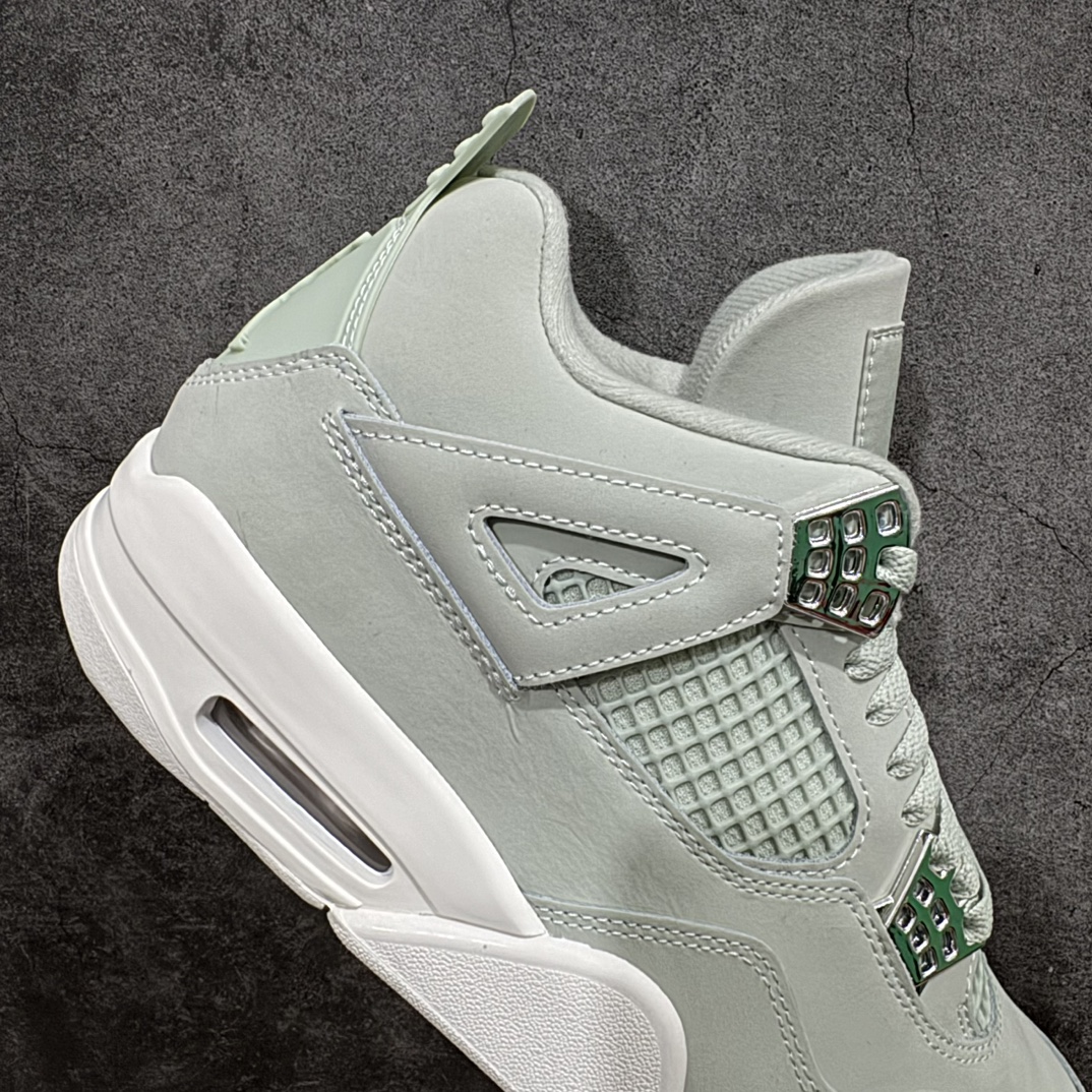 图片[7]-【老DT纯原】Air Jordan AJ4 \”Seafoam\” 薄荷绿 HV0823-003原鞋开发原楦原纸板同源开发 完美呈现乔4的版型 内侧正确双色网格 还原细节 原厂皮料 正确气垫颜色 正确网格工艺 正确拉帮工艺 全鞋原装材料制作 原档案原模具打造 支持全方位与正品对比  尺码：40 40.5 41 42 42.5 43 44 44.5 45 46 47.5 48.5 编码：X1430470-莆田鞋批发中心