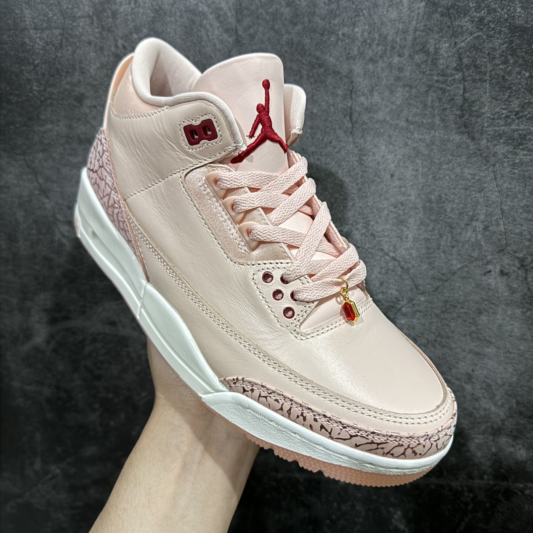 图片[3]-【OG纯原】Air Jordan 3 Retro  \” Valentine\’s Day\” AJ3乔3 文化篮球鞋 HJ0178-600国内一线大厂OG出品 匠心打造 原厂皮料原厂数据 全新纸板 模具打造 外贸 平台高端零售专供品质 品质毋庸置疑 一眼正品既视感 细节均已解码  尺码：36 36.5 37.5 38 38.5 39 40 40.5 41 42 42.5 43 44 44.5 编码：O470490-莆田鞋批发中心