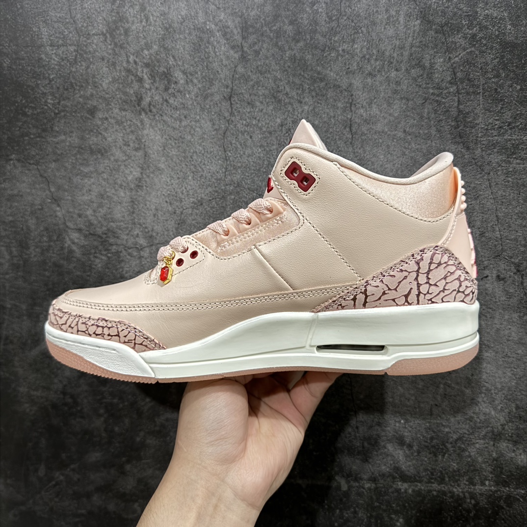 图片[2]-【OG纯原】Air Jordan 3 Retro  \” Valentine\’s Day\” AJ3乔3 文化篮球鞋 HJ0178-600国内一线大厂OG出品 匠心打造 原厂皮料原厂数据 全新纸板 模具打造 外贸 平台高端零售专供品质 品质毋庸置疑 一眼正品既视感 细节均已解码  尺码：36 36.5 37.5 38 38.5 39 40 40.5 41 42 42.5 43 44 44.5 编码：O470490-莆田鞋批发中心