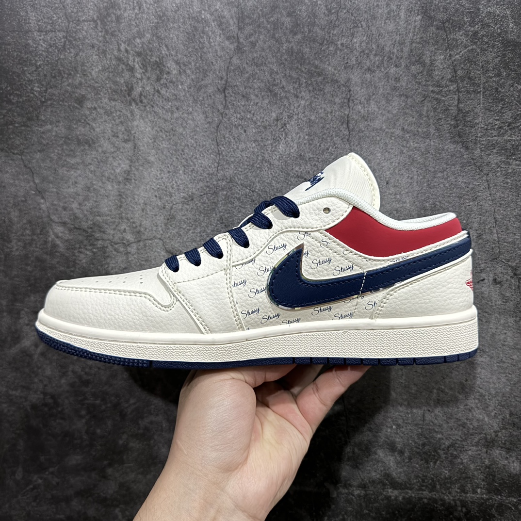 图片[2]-【定制版】Air Jordan 1 Low AJ1 乔一联名 高端定制 低帮复古休闲板鞋货号：XX3318-566n定制鞋盒 大厂纯原品质出货 超高清洁度 皮料切割干净无任何毛边 细节完美  尺码：36 36.5 37.5 38 38.5 39 40 40.5 41 42 42.5 43 44 44.5 45 编码：HXS320340-莆田鞋批发中心