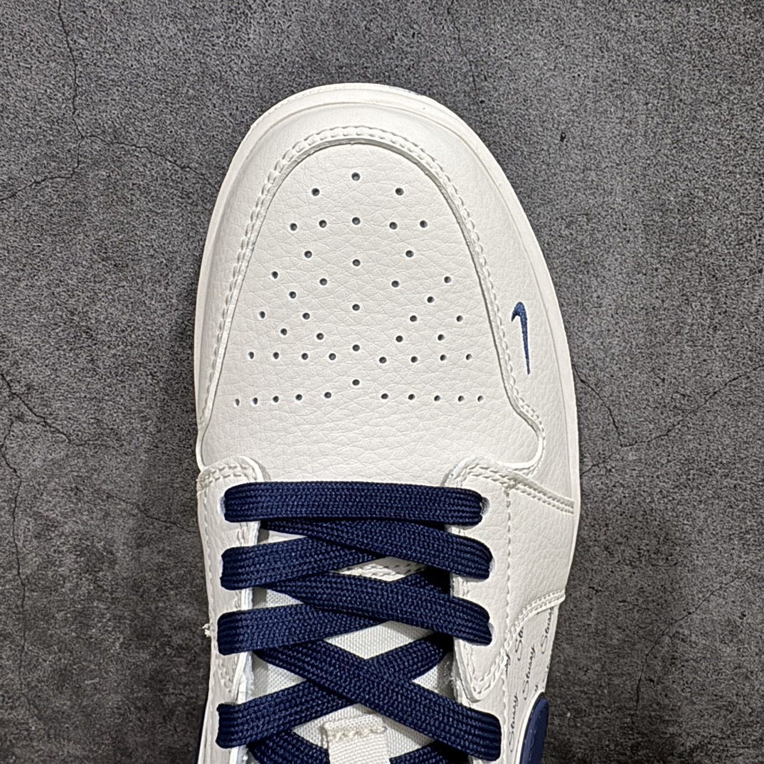 图片[5]-【定制版】Air Jordan 1 Low AJ1 乔一联名 高端定制 低帮复古休闲板鞋货号：XX3318-566n定制鞋盒 大厂纯原品质出货 超高清洁度 皮料切割干净无任何毛边 细节完美  尺码：36 36.5 37.5 38 38.5 39 40 40.5 41 42 42.5 43 44 44.5 45 编码：HXS320340-莆田鞋批发中心