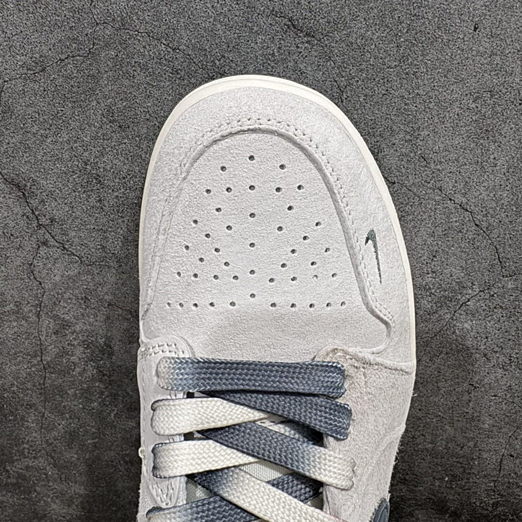 图片[5]-【定制版】Air Jordan 1 Low AJ1 乔一联名 高端定制 低帮复古休闲板鞋货号：DM9188-002n定制鞋盒 大厂纯原品质出货 超高清洁度 皮料切割干净无任何毛边 细节完美  尺码：36 36.5 37.5 38 38.5 39 40 40.5 41 42 42.5 43 44 44.5 45 编码：HXS340360-莆田鞋批发中心