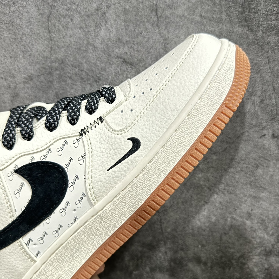 图片[6]-【公司级】海外限量发售NIke Air Force 1 \’07 Low “斯图西联名–米黑勾生胶”空军一号 低帮 运动鞋 休闲鞋 折边针车 工艺难度大 原楦头原纸板 原装鞋盒 定制五金配件 内置全掌气垫 原厂鞋底货号：XZ6188-255 Size：36 36.5 37.5 38 38.5 39 40 40.5 41 42 42.5 43 44 44.5 45 编码：HXS310320-莆田鞋批发中心