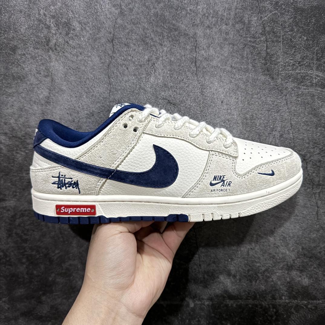 【定制版】Nike SB Dunk Low x Stussy x Supreme 白蓝小钩麻绳鞋带n纯原大厂出品 极力推荐n原装头层材料 独家版型蒸餾加工n帶來的是更好的视觉和脚感体验n大厂纯原品质出货 清洁度 电绣工艺皮料切割干净无任何毛边 细节完美 官方货号：SJ2068 271 尺码：36 36.5 37.5 38 38.5 39 40 40.5 41 42 42.5 43 44 44.5 45  编码：HXS320340-莆田鞋批发中心