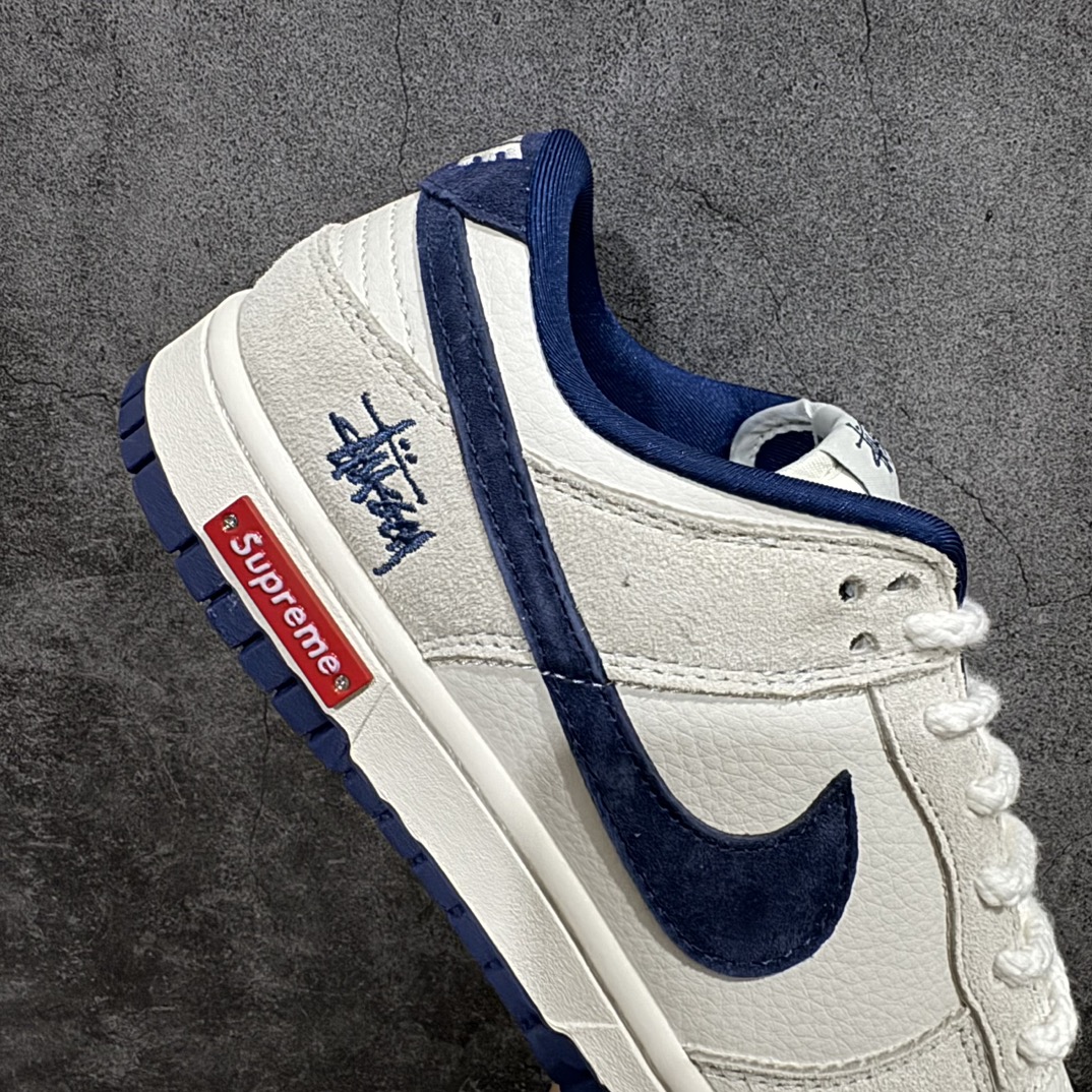 图片[7]-【定制版】Nike SB Dunk Low x Stussy x Supreme 白蓝小钩麻绳鞋带n纯原大厂出品 极力推荐n原装头层材料 独家版型蒸餾加工n帶來的是更好的视觉和脚感体验n大厂纯原品质出货 清洁度 电绣工艺皮料切割干净无任何毛边 细节完美 官方货号：SJ2068 271 尺码：36 36.5 37.5 38 38.5 39 40 40.5 41 42 42.5 43 44 44.5 45  编码：HXS320340-莆田鞋批发中心