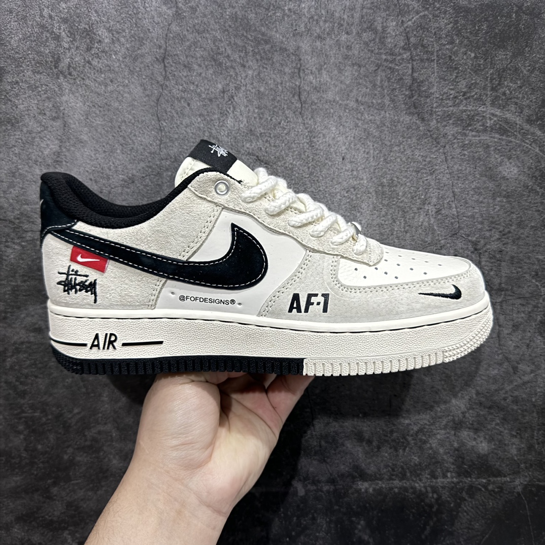 【公司级】Nk Air Force 1\’07 Low 斯图西联名-AF1米灰红标 空军一号 低帮休闲板鞋 SJ6698-009rn#原楦头原纸板 原装鞋盒 定制五金配件 内置全掌气垫 原厂鞋底 r 尺码：36 36.5 37.5 38 38.5 39 40 40.5 41 42 42.5 43 44 44.5 45 编码：HXS310320-莆田鞋批发中心