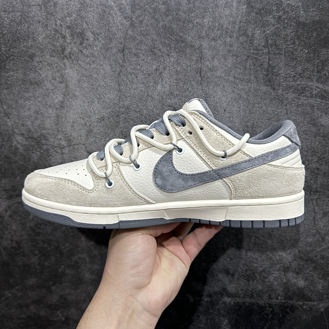 图片[2]-【定制版】Nk SB Dunk Low 北面系列-绑带猪八灰勾 周年高端定制 低帮休闲板鞋 DM6868-002rn#定制鞋盒 大厂纯原品质出货 超高清洁度 皮料切割干净无任何毛边 细节完美 r 尺码：36 36.5 37.5 38 38.5 39 40 40.5 41 42 42.5 43 44 44.5 45  编码：HXS340360-莆田鞋批发中心