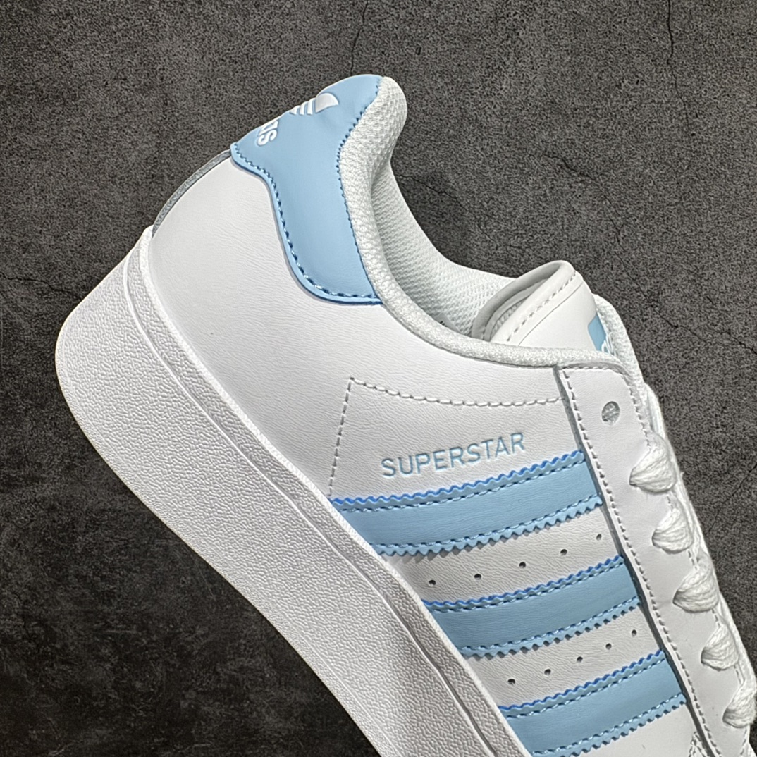 图片[7]-【公司级】Adidas Originals Superstar XLG 贝壳头系列低帮厚底松糕经典百搭休闲运动板鞋rnn男女鞋真标半码制rn原楦原纸版数据开发版型rn采用头层皮革饰片组合粒面牛剖革鞋面材质rn内嵌EVA环保鞋垫 外置耐磨防滑鞋底组合扇贝防踢头盖片r 货号：IF3003r 尺码：35 36 37 37.5 38 38.5 39.5 40 41 42 42.5 43 44 44.5 45 编码：XN200220-莆田鞋批发中心