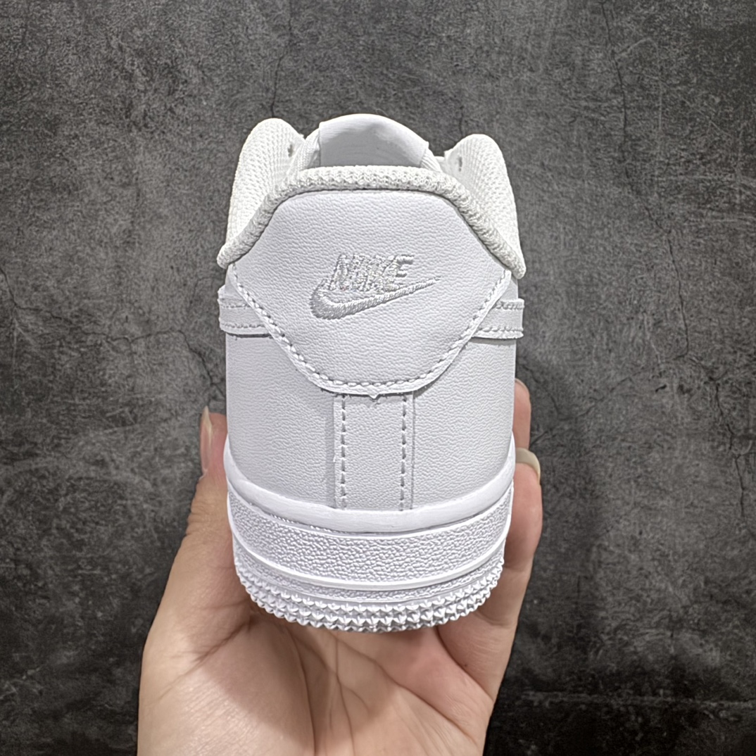 图片[4]-【童鞋】Nike Air Force 1 Low 全白空军 童鞋n原装级别 原楦头原纸板 打造纯正空军版型专注外贸渠道 全掌内置蜂窝气垫 原盒配件 原厂中底钢印、拉帮完美货号：DH2925-111 尺码：25-35 编码：LF180190-莆田鞋批发中心