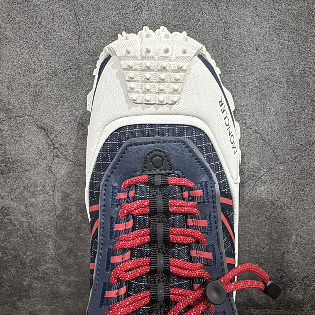 图片[5]-【GX版】Moncler Trailgrip Gore-Tex 蒙口越野旅行系列低帮厚底轻量户外登山运动鞋 盟可睐MONCLER TRAILGRIP 鞋履新季系列 前卫设计碰撞实用科技 轻盈面料无惧炎热夏季 Trailgrip运动鞋作为盟可睐Moncler的秋冬新作横空出世 融蕴品牌山地基因 运用科技前沿技术 征服野外复杂地形 醒目的胎纹设计搭配弧形橡胶鞋头 确保经久耐穿 为山野探险与都市畅游提供高效防护 Trailgrip 2023春夏系列将在既有的实用性基础之上 推出全新配色 并采用更轻材质 尺码：36-46 编码：SLM370400-莆田鞋批发中心