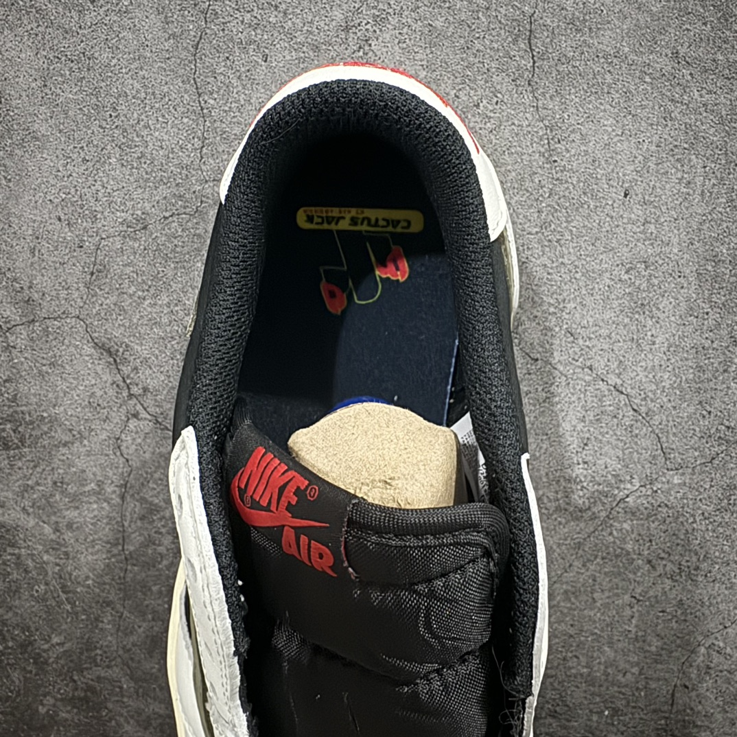 图片[8]-【巅峰福利版】Travis Scott x Air Jordan AJ1 Low OG SP TS联名倒钩低帮 n原楦原纸板开发 后跟弧度收口自然不对折 原厂电绣 鬼脸飞翼针数密度一致 追求零偏差 市场巅峰之作 原档纸板数据 精准Swoosh Logo内腰字体高度对位 原厂拉帮工艺 起针回针位置针距密度一致 正确鞋垫四分之三背胶 原厂皮料 麂皮绒感效果一致 进口玻璃冲刀皮料裁剪零毛边 全鞋电脑针车工艺 极致一眼正品既视感 最高QC检验标准控制溢胶整体清洁度  鞋盒、防尘纸 鞋带 均采购来自原厂 尺码对应库存‼️ 编码：LJ210230-莆田鞋批发中心