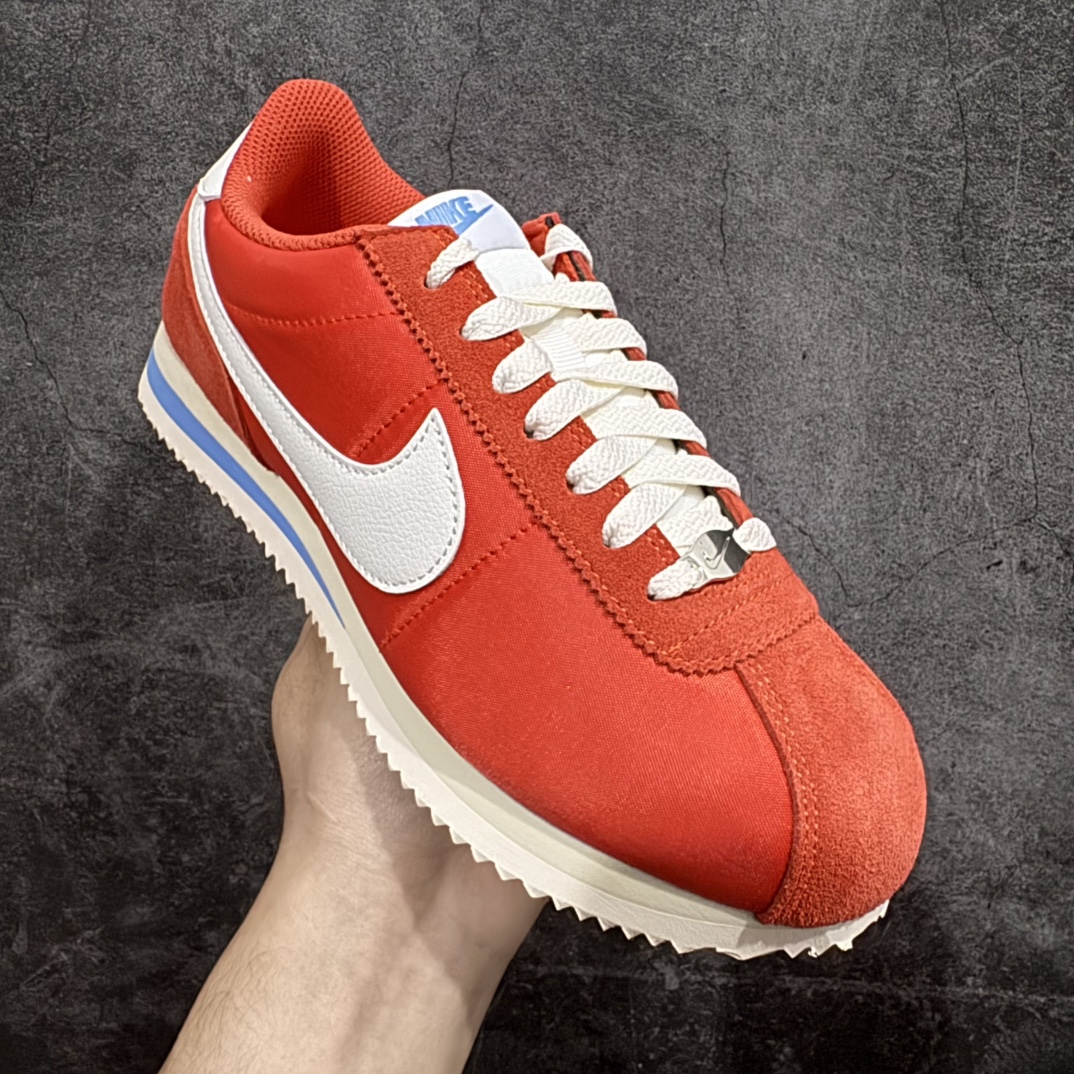 图片[3]-【TG纯原】NK Classic Cortez Leather 阿甘复古初代皮革慢跑鞋 货号：HF0263-002nn缓震防滑耐磨同源头层皮料 原厂模具 公司级标准检验QC 区分市面一切版本 完美复刻阿甘复古鞋型 尺码：35-45 编码：DL200220-莆田鞋批发中心