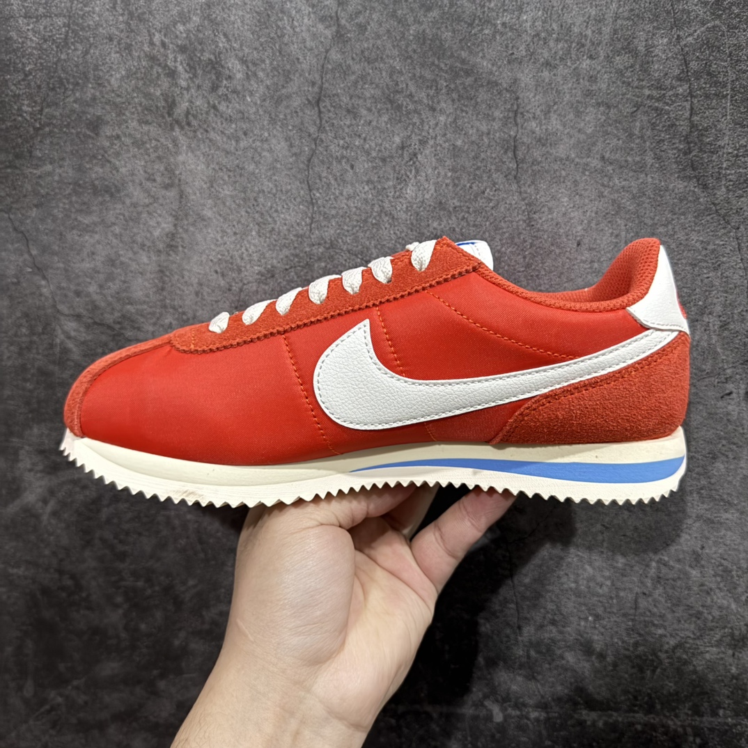 图片[2]-【TG纯原】NK Classic Cortez Leather 阿甘复古初代皮革慢跑鞋 货号：HF0263-002nn缓震防滑耐磨同源头层皮料 原厂模具 公司级标准检验QC 区分市面一切版本 完美复刻阿甘复古鞋型 尺码：35-45 编码：DL200220-莆田鞋批发中心