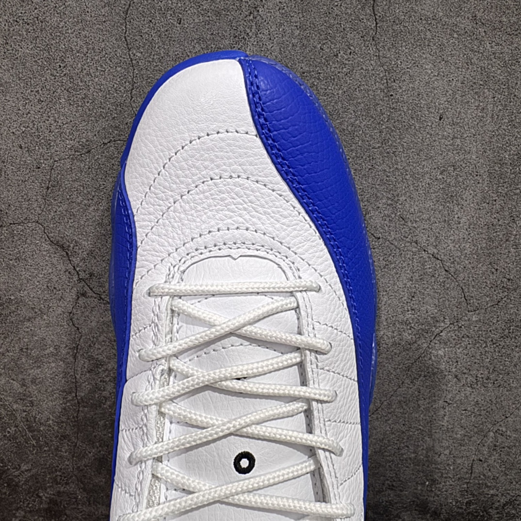 图片[5]-【莞产裁片】顶级Air Jordan AJ12 BlueBerry 白蓝 货号：CT8013-140nn原楦原纸板开发 原汁原味12代鞋型进口原厂皮料 超软荔枝皮 质感满分n原厂碳板 原装材料 原厂定制金属扣 原厂电绣 支持与公司货全方位对比 只服务于5%懂鞋的高端客户 发国外可支持各种retail商店充正寄售 SIZE：40 40.5 41 42 42.5 43 44 44.5 45 45.5 46 47.5 编码：BD490520-莆田鞋批发中心