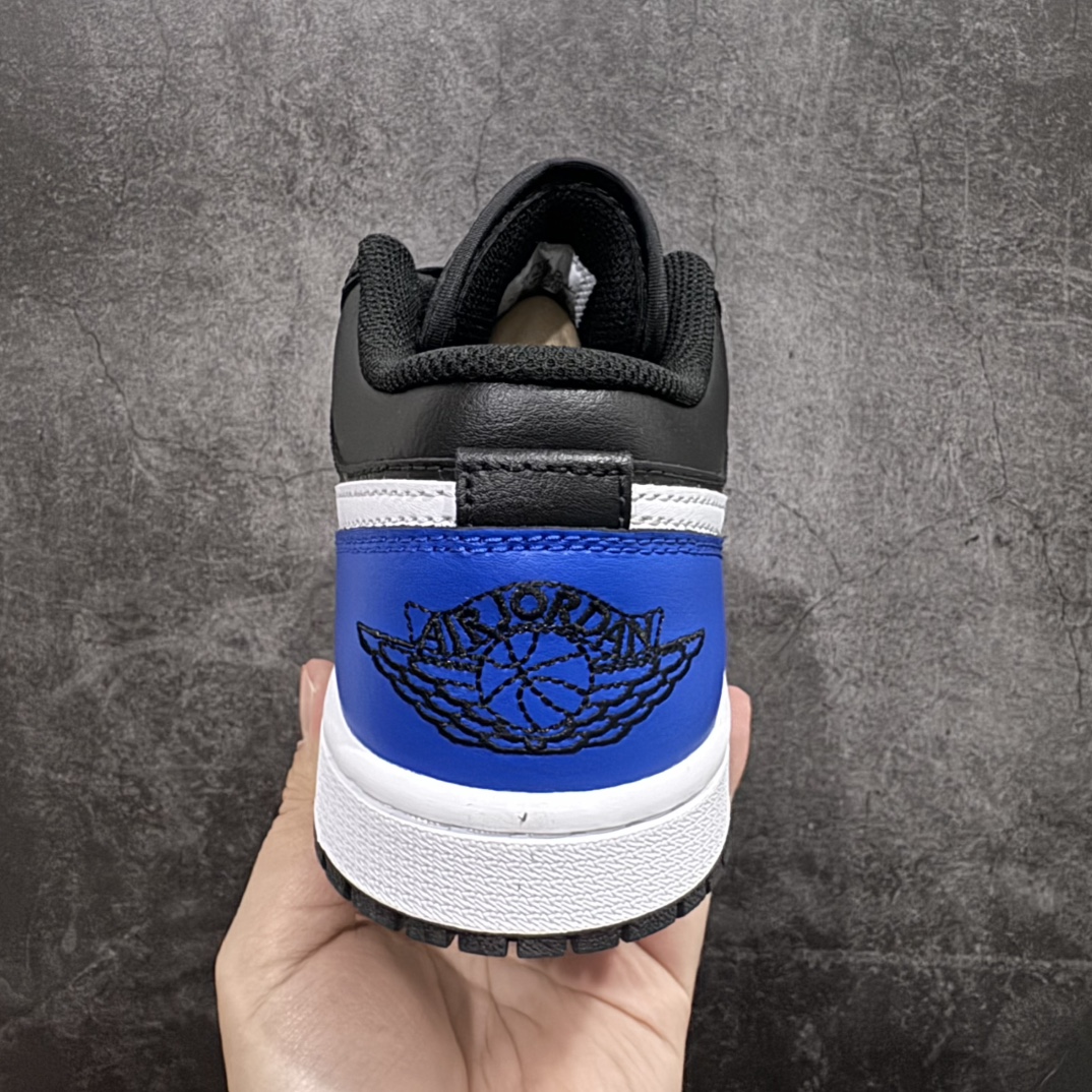 图片[4]-【DT纯原】Air Jordan AJ1 Low 低帮 黑蓝白553558-042n市面中低帮最具代表性版本没有之一 口碑大厂出品 品控大底版型不断改良更新 全套原纸板楦头开发 确保原汁原味 完美呈现版型 完美零毛边处理 原厂内置全掌气垫 价格定位良心 平台专用代工流水线出品 一眼公司既视感 拿到手的一瞬间就与众不同 碾压市面所有版本 全部原鞋开发 每一个配色都会采购原鞋确认细节 打破市面看图做货无好货之说 尺码：35.5 36 36.5 37.5 38 38.5 39 40 40.5 41 42 42.5 43 44 44.5 45 46 编码：DL265280-莆田鞋批发中心