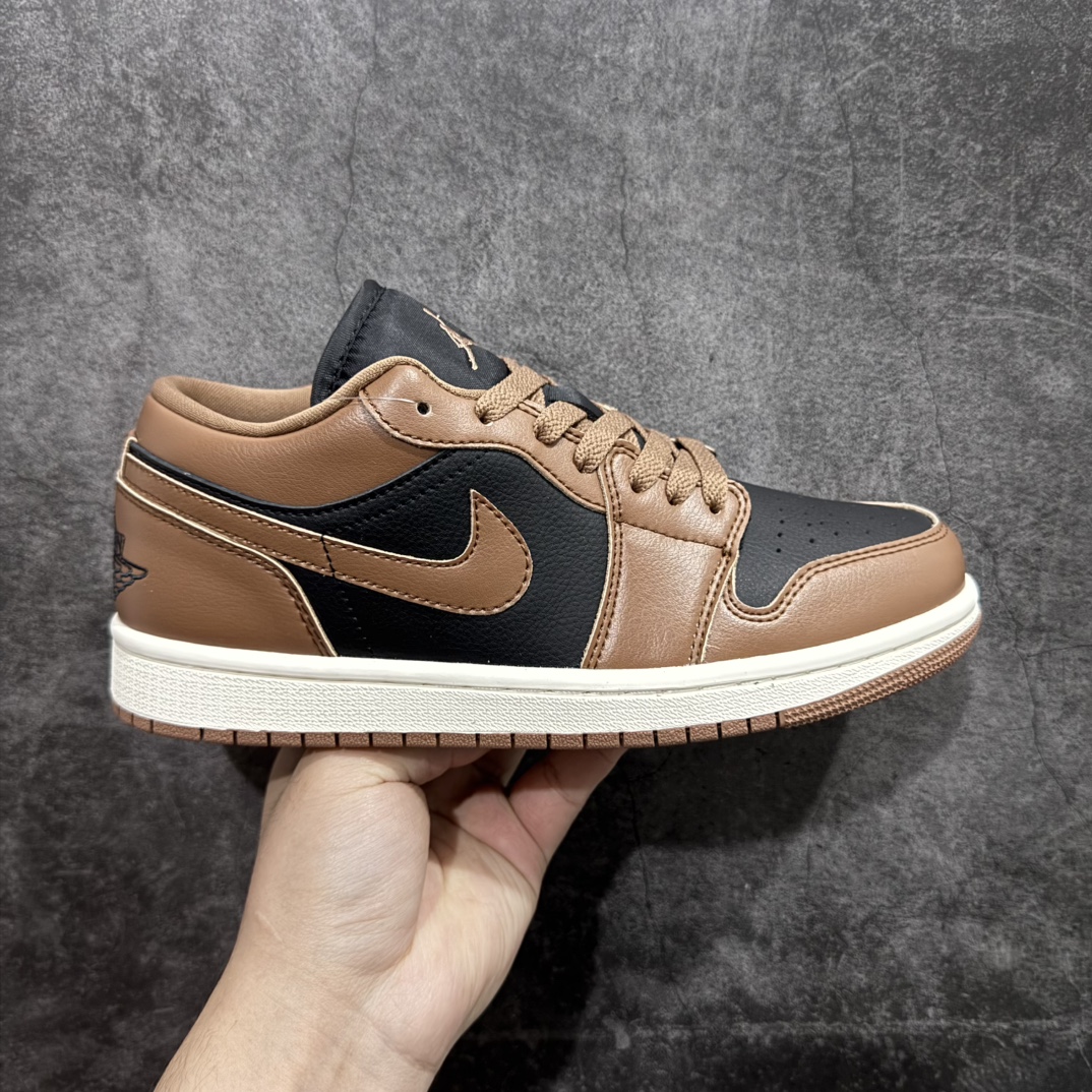 【K版】Air Jordan AJ1 Low 低帮 黑棕 DC0774-021n全新流水线出品 DT版本唯一平替选择 市场第二梯队最强版 全部原鞋开发 原楦原纸板开发 全鞋电脑针车 原厂内置全掌气垫 原盒内在原标 唯一Zp原版鞋带绑法 免检产品 全新2022版型 全头层皮料 完美零毛边处理 原厂配置全掌气垫 价格定位良心 几十个配色陆续出货 SIZE：36 36.5 37.5 38 38.5 39 40 40.5 41 42 42.5 43 44 44.5 45 46  编码：LDS230250-莆田鞋批发中心