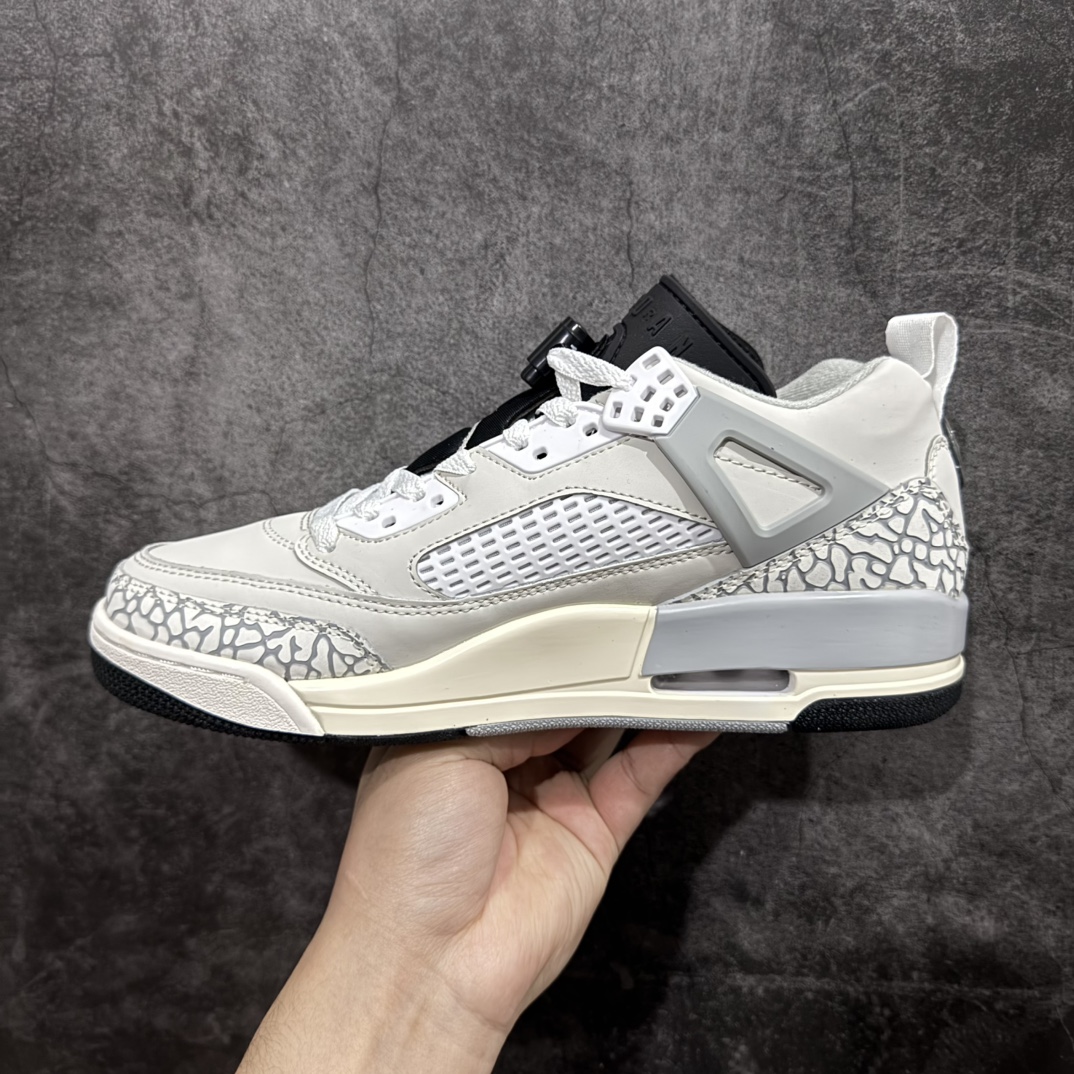 图片[2]-【公司级】Jordan Spizike Low AJ 3.5 斯派克李 乔丹合体元素 文化休闲板鞋n#整双鞋在 Air Jordan 5 Low 廓形的基础上，通过加入 AJ3 的爆裂纹和鞋底设计、AJ6 的鞋舌和鞋带束扣、AJ4 的鞋侧三角稳定贴片和鞋带孔等 货号： HQ1191-011 尺码：36 36.5 37.5 38 38.5 39 40 40.5 41 42 42.5 43 44 44.5 45 46 编码：MZ260280-莆田鞋批发中心