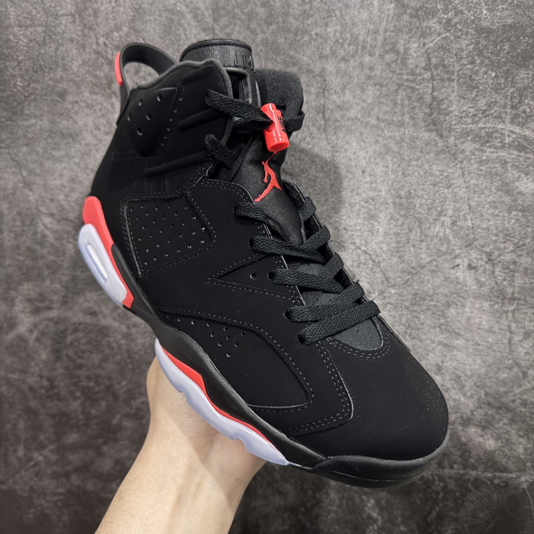 图片[3]-【原厂版本】 Air Jordan AJ6 \”Black Infrared\”黑红2019版复刻 时隔多年 强势回归 发售货号：384664-060n原楦原纸板 正品既视感十足‼️n采购原厂皮料 到手可放心比对原鞋上脚百分百充当正品驾驭 真正原装公司级完美鞋型 一切细节实拍所见所得！纸板中底、钢印 完美版型 一应俱全外贸专供 发国外寄售可稳妥充正操作Size：40 40.5 41 42 42.5 43 44 44.5 45 46 47.5 编码：X10420450-莆田鞋批发中心