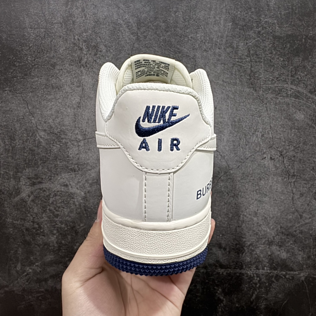 图片[4]-【公司级】海外限量发售Nike Air Force 1 \’07 Low “巴宝莉联名–米白藏蓝拼接”空军一号 低帮 运动鞋 休闲鞋 折边针车 工艺难度大 原楦头原纸板 原装鞋盒 定制五金配件 内置全掌气垫 原厂鞋底货号：BB8588-222 Size：36 36.5 37.5 38 38.5 39 40 40.5 41 42 42.5 43 44 44.5 45 编码：HXS310320-莆田鞋批发中心