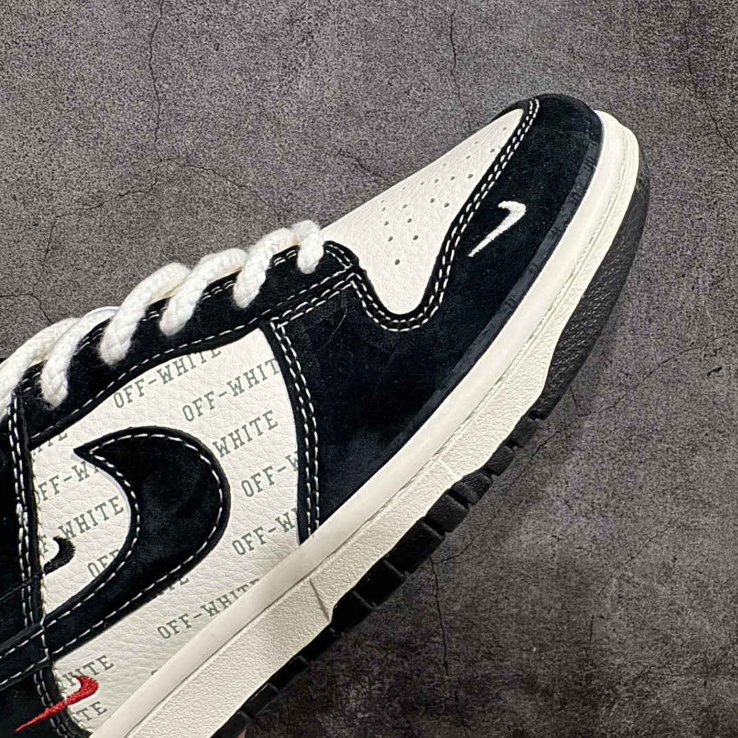 图片[6]-【定制版】OFF-WHITE x Nike Dunk Low 猪八弹幕黑勾n此款主张打破传统的工业化流水线设计限制，以Made by ideas的超级创意为理念，集结众多潮流设计师，结合时下最ing潮流风尚，为潮流爱好者打造彰品自我的专属潮品。同时尊重每个年轻人对于潮流的理解与选择，主张“让每个年轻人塑造自己的潮流”。 货号：YX5066-211 Size：36 36.5 37.5 38 38.5 39 40 40.5 41 42 42.5 43 44 44.5 45 编码：HXS320340-莆田鞋批发中心