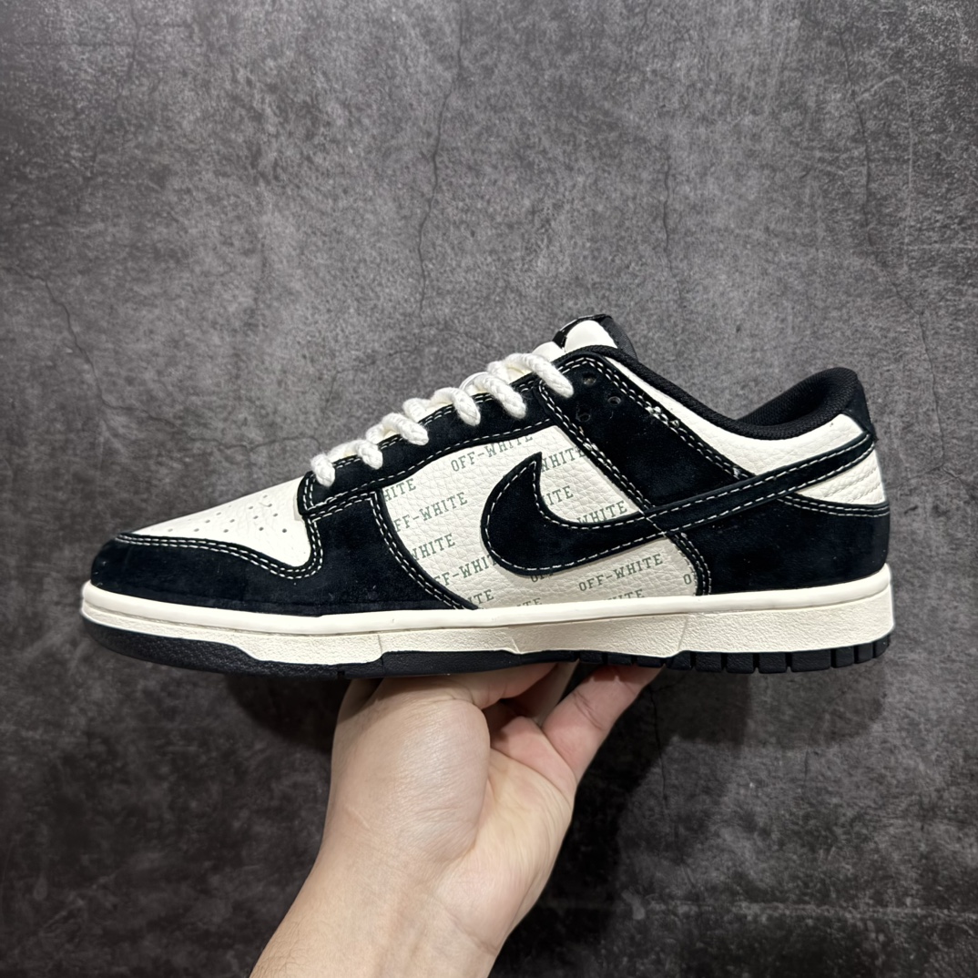 图片[2]-【定制版】OFF-WHITE x Nike Dunk Low 猪八弹幕黑勾n此款主张打破传统的工业化流水线设计限制，以Made by ideas的超级创意为理念，集结众多潮流设计师，结合时下最ing潮流风尚，为潮流爱好者打造彰品自我的专属潮品。同时尊重每个年轻人对于潮流的理解与选择，主张“让每个年轻人塑造自己的潮流”。 货号：YX5066-211 Size：36 36.5 37.5 38 38.5 39 40 40.5 41 42 42.5 43 44 44.5 45 编码：HXS320340-莆田鞋批发中心