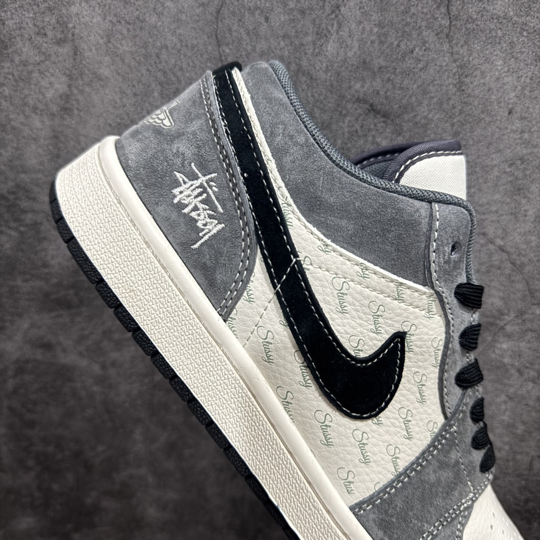 图片[7]-【定制版】Air Jordan 1 Retro Low x Stussy 白黑灰小钩n官方同步新色 原装级产物n拒绝公底 立体鞋型 细节完美 高清洁度购置公司同步原材料 原汁原味 忠于原版 货号：SJ9950 029n码数：36 36.5 37.5 38 38.5 39 40 40.5 41 42 42.5 43 44 44.5 45 编码：HXS320340-莆田鞋批发中心