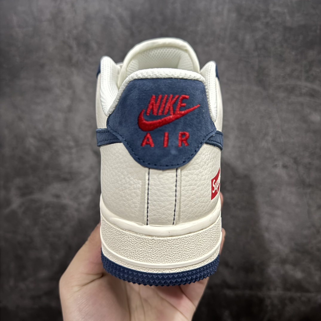 图片[4]-【定制版】海外限量发售Nike Air Force 1 \’07 Low “Supreme联名–米蓝翻毛勾”空军一号 低帮 运动鞋 休闲鞋 折边针车 工艺难度大 原楦头原纸板 原装鞋盒 定制五金配件 内置全掌气垫 原厂鞋底货号：XZ3328-669 Size：36 36.5 37.5 38 38.5 39 40 40.5 41 42 42.5 43 44 44.5 45 编码：HXS310320-莆田鞋批发中心