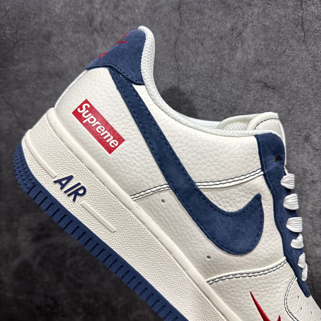 图片[7]-【定制版】海外限量发售Nike Air Force 1 \’07 Low “Supreme联名–米蓝翻毛勾”空军一号 低帮 运动鞋 休闲鞋 折边针车 工艺难度大 原楦头原纸板 原装鞋盒 定制五金配件 内置全掌气垫 原厂鞋底货号：XZ3328-669 Size：36 36.5 37.5 38 38.5 39 40 40.5 41 42 42.5 43 44 44.5 45 编码：HXS310320-莆田鞋批发中心