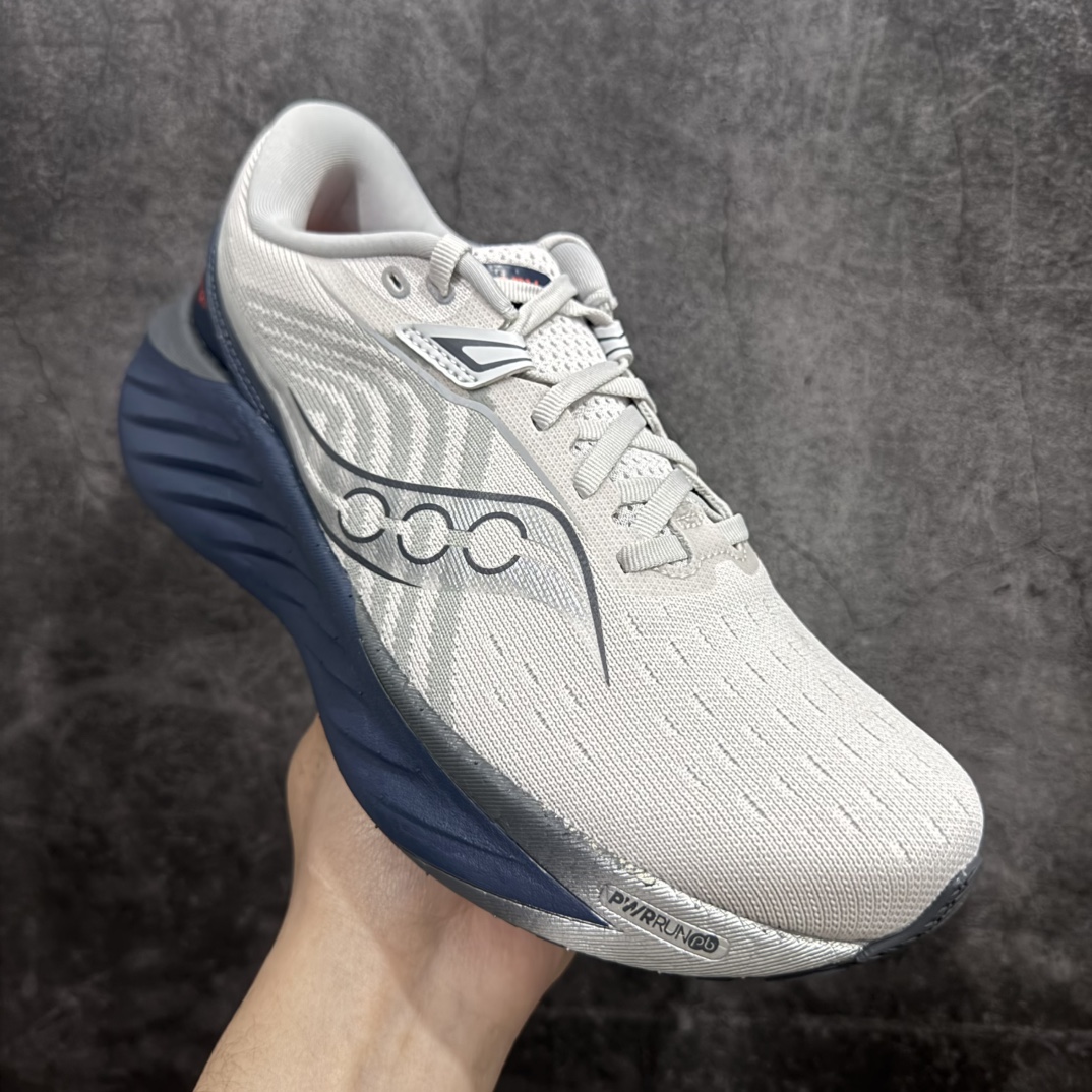 图片[3]-【SG纯原版】Saucony Triumph 22 索康尼胜利22代旗舰级缓震型跑鞋n性能相比前几代再升级：鞋面采用全新升级的工学网设计 贴合脚部更透气 中底部分使用最新的PWRRUN+材质 搭配PWRRUN+鞋垫使中底的大幅加厚 10mm坡差进一步提供缓震、回弹性能 内底则采用了FORMFIT动态适应系统 动态契合脚型 提升包裹性和舒适性 提供更卓越的动态回馈体验 XT-900橡胶大底 可提供良好的抓地力和较强抗磨性能SIZE：36 36.5 37.5 38 38.5 39 40 40.5 41 42 42.5 43 44 44.5 45 编码：T300320-莆田鞋批发中心