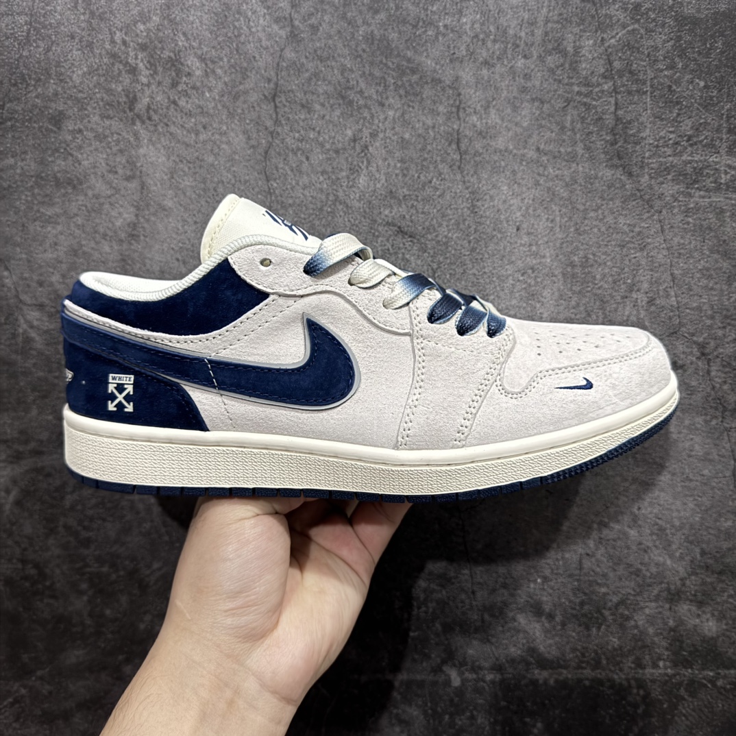 【定制版】Air Jordan 1 Low AJ1 乔1 OF联名-全猪八蓝灰 高端定制 低帮复古篮球鞋 DM9188-003rn#定制鞋盒 大厂纯原品质出货 超高清洁度 皮料切割干净无任何毛边 细节完美 r 尺码：36 36.5 37.5 38 38.5 39 40 40.5 41 42 42.5 43 44 44.5 45  编码：HXS340360-莆田鞋批发中心