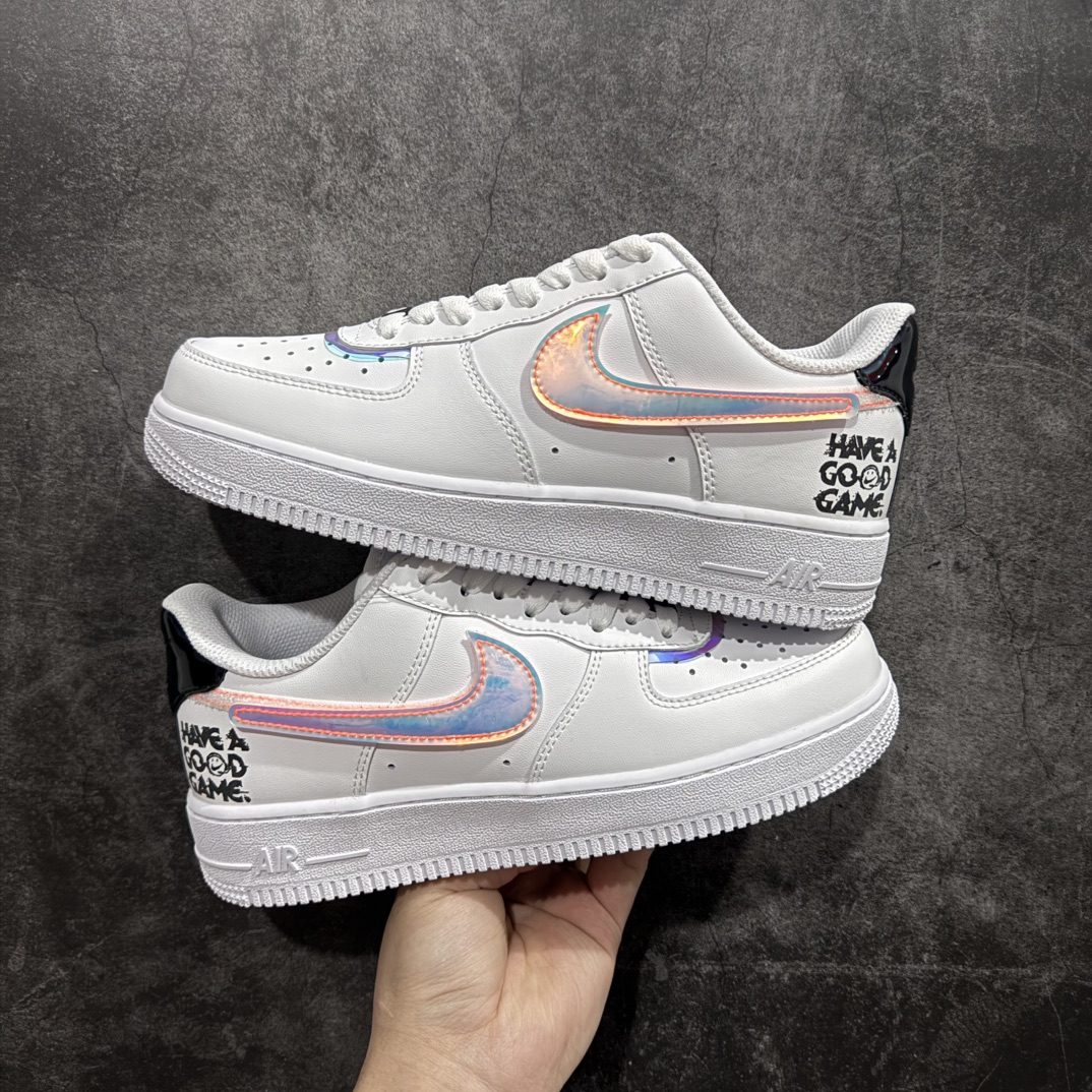 图片[2]-【PP纯原福利】Nike Air Force 1 Low 07原楦头原纸板 打造纯正低帮空军版型 专注外贸渠道 全掌内置蜂窝气垫原盒配件 原厂中底钢印、拉帮完美  尺码：36-45 编码：GQ180190-莆田鞋批发中心