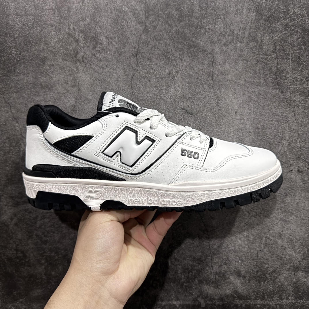 【纯原GS版】New Balance NB550系列 低帮复古板鞋 男女款BB550HA1n平台特供批次产物！区分市售一切通货n品质非常棒的一个版本，性价比超级高 尺码36-45 编码：GQ210230n-莆田鞋批发中心