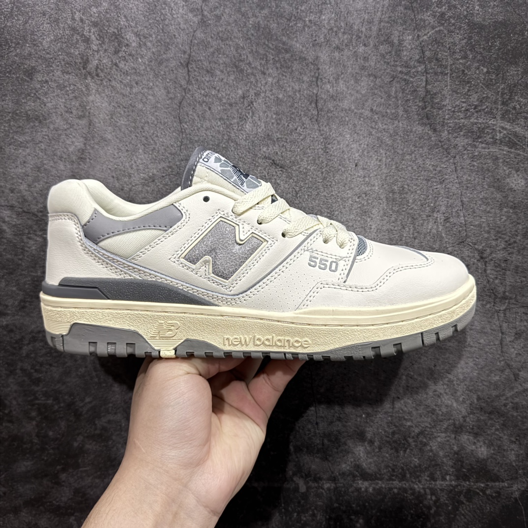 【纯原GS版】New Balance NB550系列 低帮复古板鞋 男女款BB550ALEn平台特供批次产物！区分市售一切通货n品质非常棒的一个版本，性价比超级高 尺码36-45 编码：GQ210230n-莆田鞋批发中心