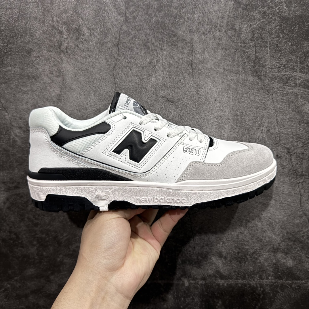 【纯原GS版】New Balance NB550系列 低帮复古板鞋 男女款BB550LM1n平台特供批次产物！区分市售一切通货n品质非常棒的一个版本，性价比超级高 尺码36-45 编码：GQ210230n-莆田鞋批发中心