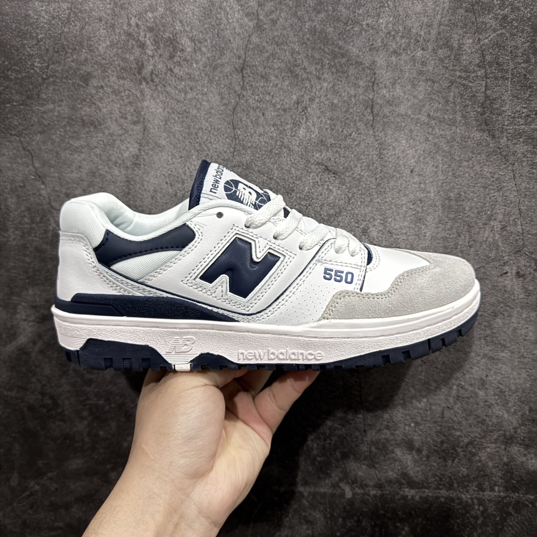 【纯原GS版】New Balance NB550系列 低帮复古板鞋 男女款BB550WA1n平台特供批次产物！区分市售一切通货n品质非常棒的一个版本，性价比超级高 尺码36-45 编码：GQ210230n-莆田鞋批发中心