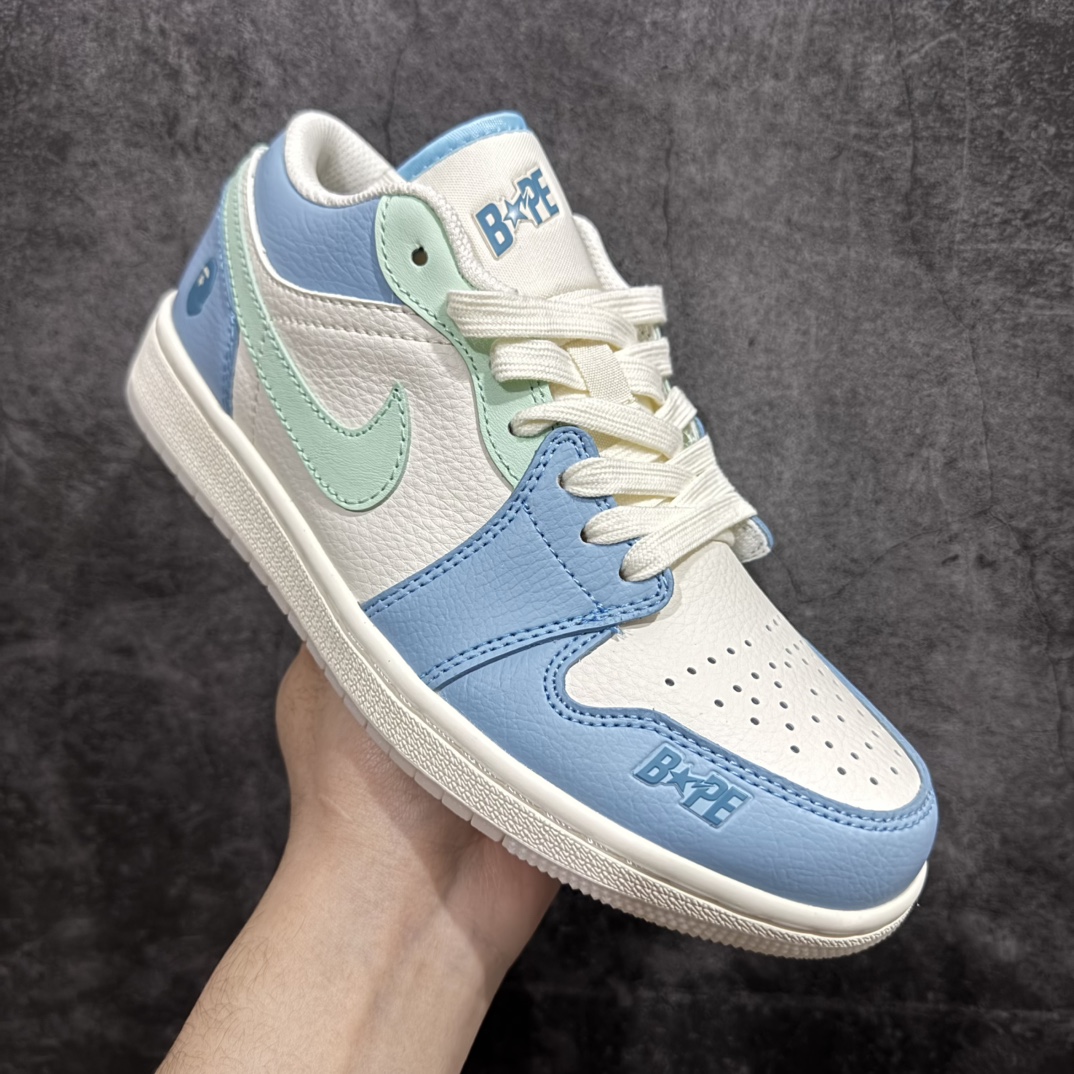 图片[3]-【定制版】Air Jordan 1 Low AJ1 乔一联名 高端定制 低帮复古休闲板鞋货号：JJ8688-006n定制鞋盒 大厂纯原品质出货 超高清洁度 皮料切割干净无任何毛边 细节完美  尺码：36 36.5 37.5 38 38.5 39 40 40.5 41 42 42.5 43 44 44.5 45 编码：HXS260280-莆田鞋批发中心