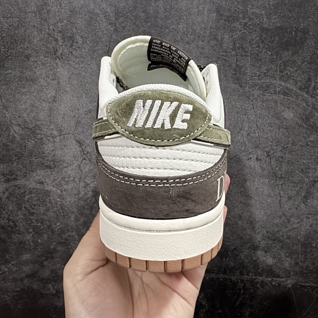 图片[4]-【定制版】Nk SB Dunk Low 迪奥联名-板栗色 周年高端定制 低帮休闲板鞋 XS1086-007rn#定制鞋盒 大厂纯原品质出货 超高清洁度 皮料切割干净无任何毛边 细节完美 r 尺码：36 36.5 37.5 38 38.5 39 40 40.5 41 42 42.5 43 44 44.5 45  编码：HXS320340-莆田鞋批发中心