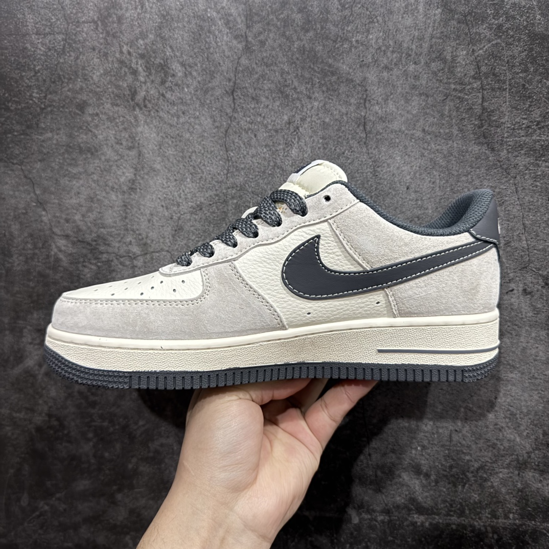 图片[2]-【定制版】Nk Air Force 1\’07 Low Supreme北面联名-灰黑红标猪八 空军一号低帮休闲板鞋 XZ6188-112rn原楦头原纸板 原装鞋盒 定制五金配件 内置全掌气垫 原厂鞋底 r 尺码：36 36.5 37 38 38.5 39 40 40.5 41 42 42.5 43 44 44.5 45  编码：HXS310320-莆田鞋批发中心