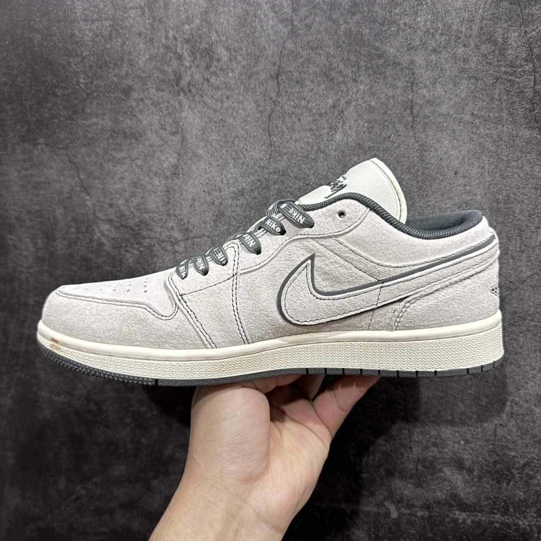 图片[2]-【定制版】Air Jordan 1 Low AJ1 乔1 斯图西联名-全猪八灰线条 高端定制 低帮复古篮球鞋 DM9188-005rn定制鞋盒 大厂纯原品质出货 超高清洁度 皮料切割干净无任何毛边 细节完美 r 尺码：36 36.5 37.5 38 38.5 39 40 40.5 41 42 42.5 43 44 44.5 45  编码：HXS340360-莆田鞋批发中心