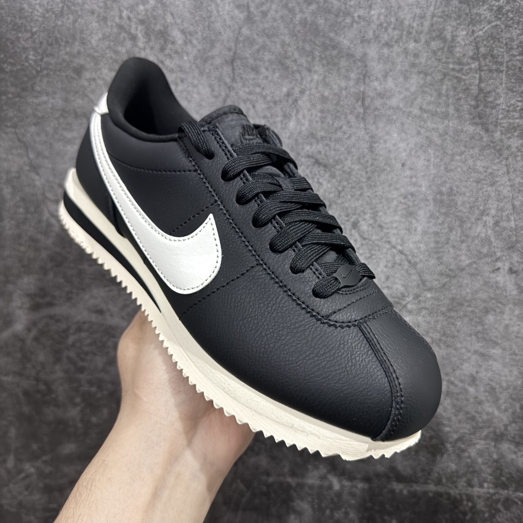 图片[3]-【TG纯原】NK Classic Cortez Leather 阿甘复古初代皮革慢跑鞋 货号：FB6877-001nn缓震防滑耐磨同源头层皮料 原厂模具 公司级标准检验QC 区分市面一切版本 完美复刻阿甘复古鞋型 尺码：35-45 编码：DL200220-莆田鞋批发中心