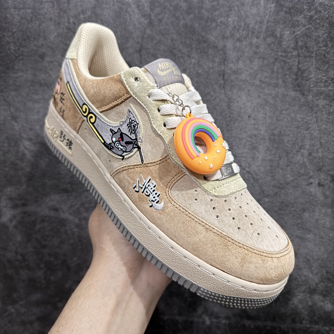 图片[3]-【定制版】Nike Air Force 1 Low 07 蜡笔小新涂鸦 米棕n原楦头原纸板 打造纯正低帮空军版型 专注外贸渠道 全掌内置蜂窝气垫原盒配件 原厂中底钢印、拉帮完美官方货号：CD1212 999 Size：36 36.5 37.5 38 38.5 39 40 40.5 41 42 42.5 43 44 44.5 45 编码：HXS310320-莆田鞋批发中心