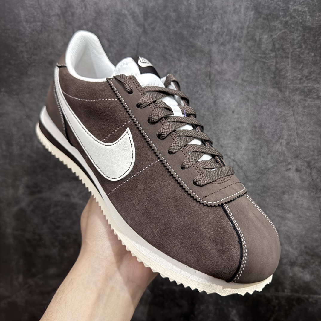 图片[3]-【TG纯原】NK Classic Cortez Leather 阿甘复古初代皮革慢跑鞋 货号：FQ8144-237nn缓震防滑耐磨同源头层皮料 原厂模具 公司级标准检验QC 区分市面一切版本 完美复刻阿甘复古鞋型 尺码：35-45 编码：DL200220-莆田鞋批发中心