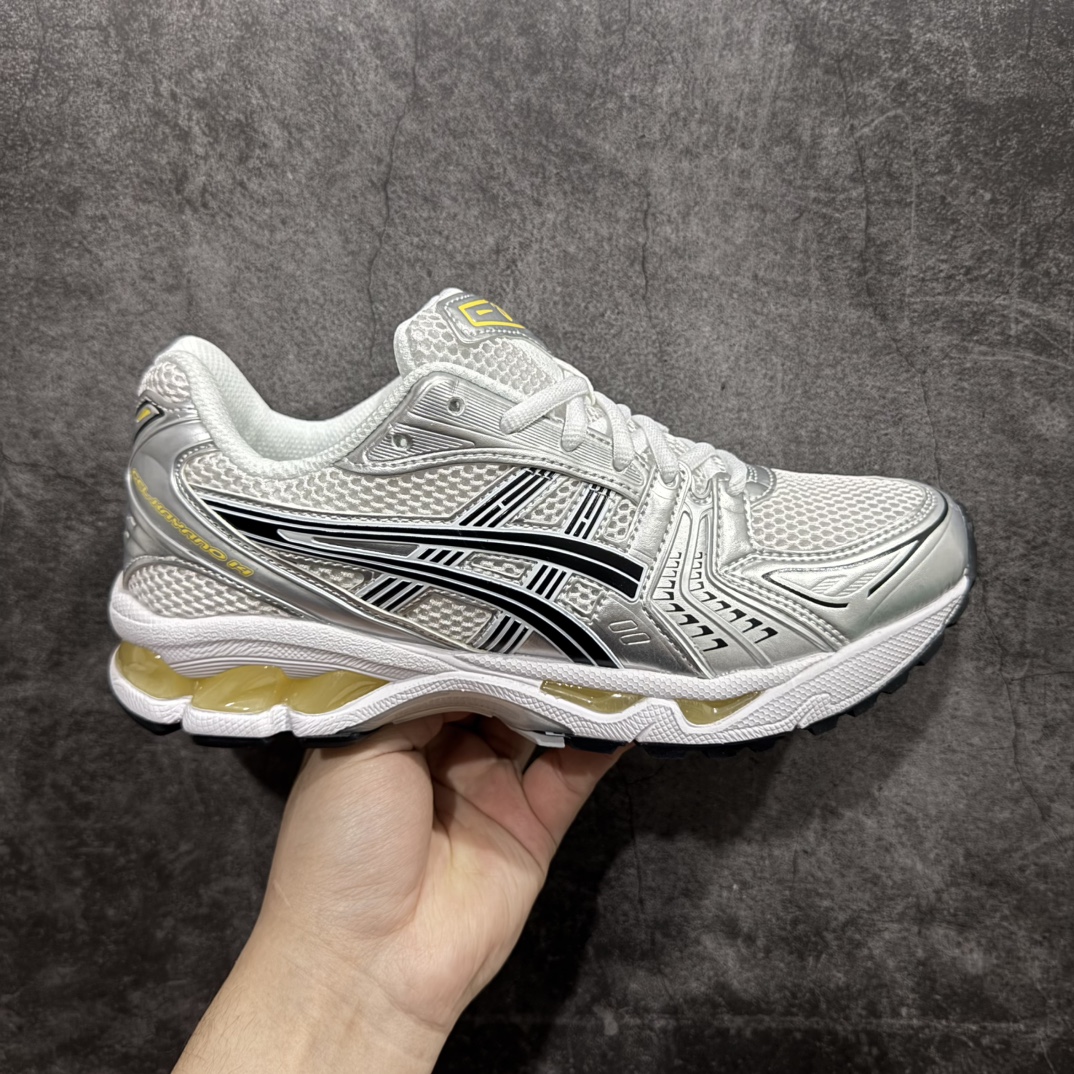 【ZX版本】亚瑟士Asics Gel-Kayano 14系列GEL-K14  复古舒适 织物合成革减震防滑耐磨 低帮 休闲跑步鞋n市场顶级版本 良心价格n原装纸板楦头开发独家私模五层组合大底原厂定制缓震硅胶加持 原盒原配 官方四联吊牌n一比一同步原鞋工艺和用料n后跟一样采用了GEL缓震胶整体系列设计非常的科技感！n锻炼跑步的同时让你一样时尚百搭！ 尺码：36-45 编码：NM240260-莆田鞋批发中心