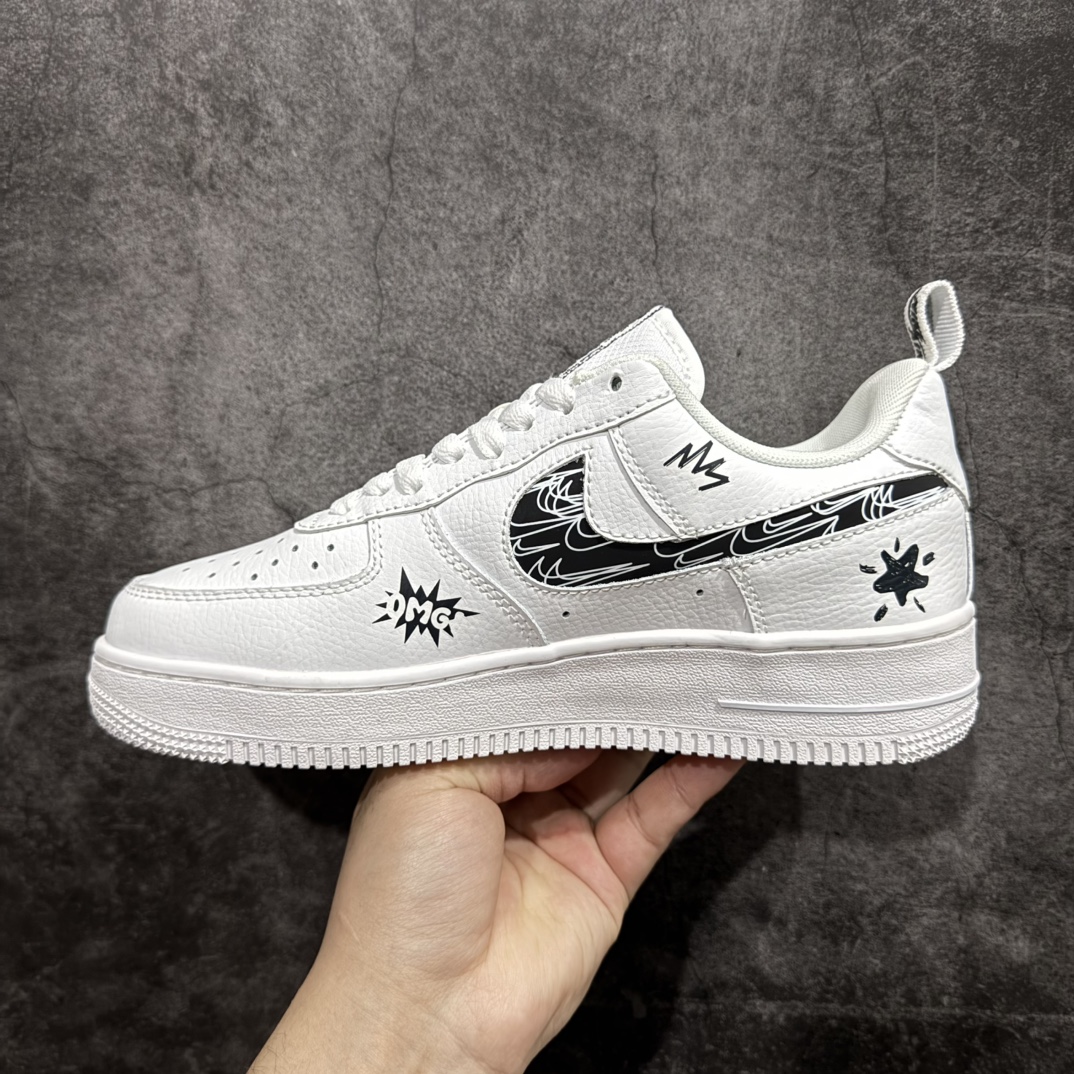 图片[2]-【公司级】Nk Air Force 1\’07 Low \”Smiley Face\” 耐克笑脸 空军一号低帮休闲运动板鞋 FB8971-020rn#耐克笑脸由一个简单的勾号和两点组成，像是一张正在微笑的脸。那流畅的线条勾勒出一种简洁而又极具感染力的形象。当阳光洒在海报上，耐克笑脸仿佛被赋予了生命，那笑容更加灿烂，仿佛在向每一个路过的人传递着积极与活力r 尺码：36 36.5 37.5 38 38.5 39 40 40.5 41 42 42.5 43 44 44.5 45  编码：HXS290300-莆田鞋批发中心