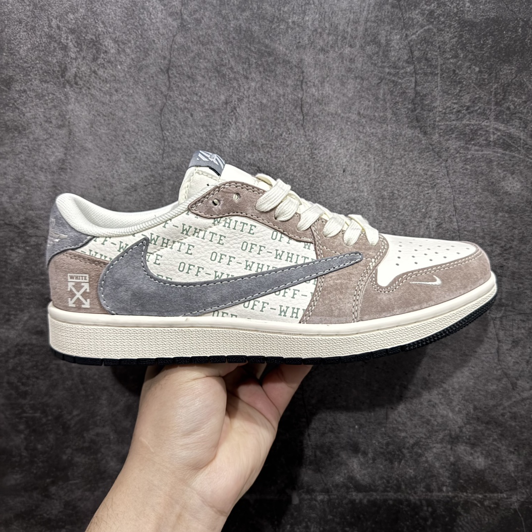 【定制版】Air Jordan 1 Low AJ1 乔一联名 高端定制 低帮复古休闲板鞋货号：SJ2068-109n定制鞋盒 大厂纯原品质出货 超高清洁度 皮料切割干净无任何毛边 细节完美  尺码：36 36.5 37.5 38 38.5 39 40 40.5 41 42 42.5 43 44 44.5 45 编码：HXS320340-莆田鞋批发中心