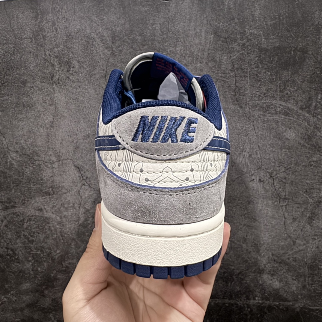 图片[4]-【定制版】Nike SB Dunk Low x Supreme 米灰蓝小钩n纯原大厂出品 极力推荐n原装头层材料 独家版型加工n帶來的是更好的视觉和脚感体验n大厂纯原品质出货 清洁度 电绣工艺皮料切割干净无任何毛边 细节完美 官方货号：DM6868 005 尺码：36 36.5 37.5 38 38.5 39 40 40.5 41 42 42.5 43 44 44.5 45 编码：HXS340360-莆田鞋批发中心