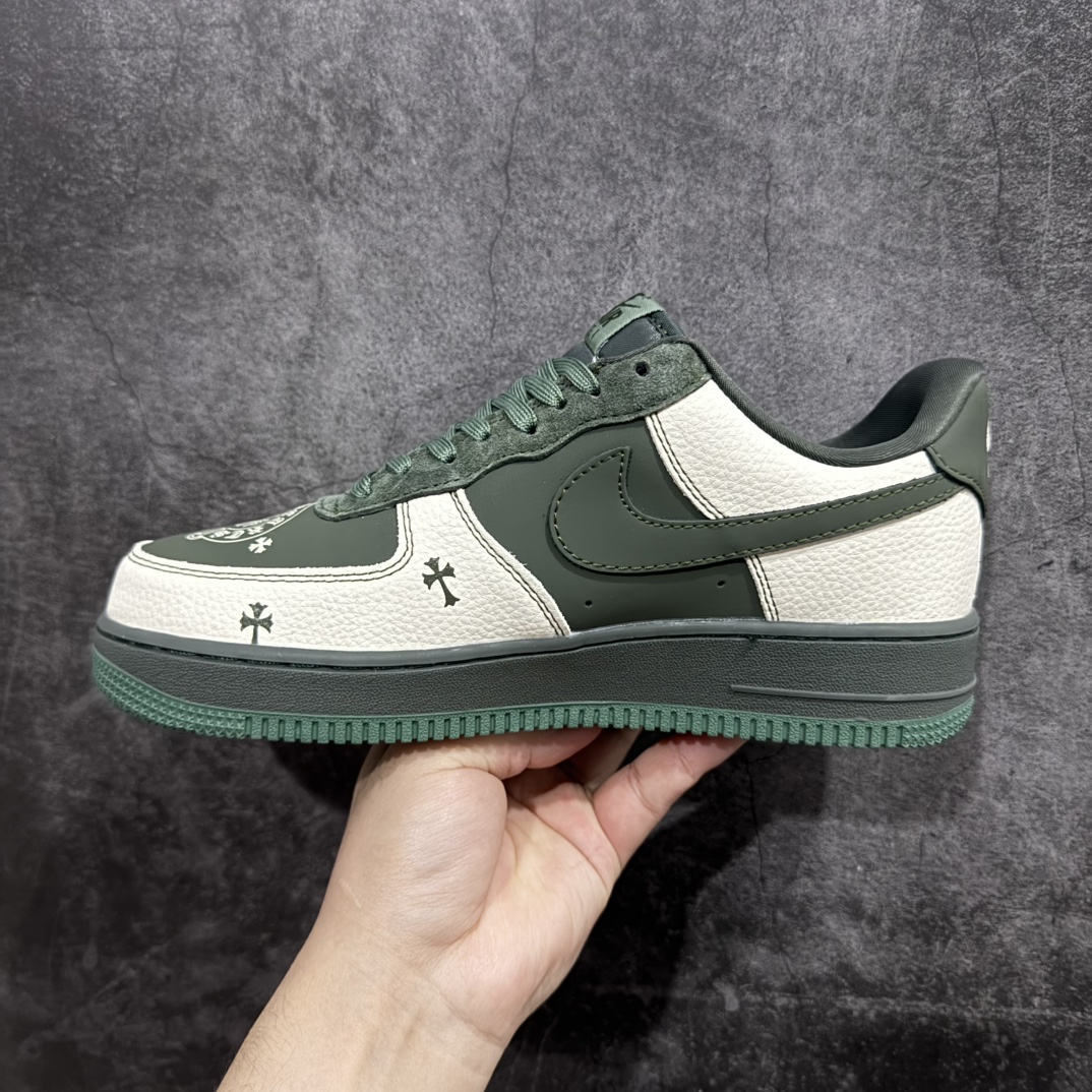 图片[2]-【定制版】Nk Air Force 1\’07 Low 克罗心联名-米白苔藓绿 空军一号 低帮休闲板鞋 KK1988-029rn原楦头原纸板 原装鞋盒 定制五金配件 内置全掌气垫 原厂鞋底 r 尺码：36 36.5 37.5 38 38.5 39 40 40.5 41 42 42.5 43 44 44.5 45  编码：HXS310320-莆田鞋批发中心